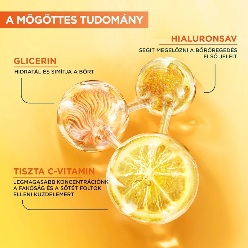 Ragyogást adó éjszakai szérum C-vitaminnal - 2